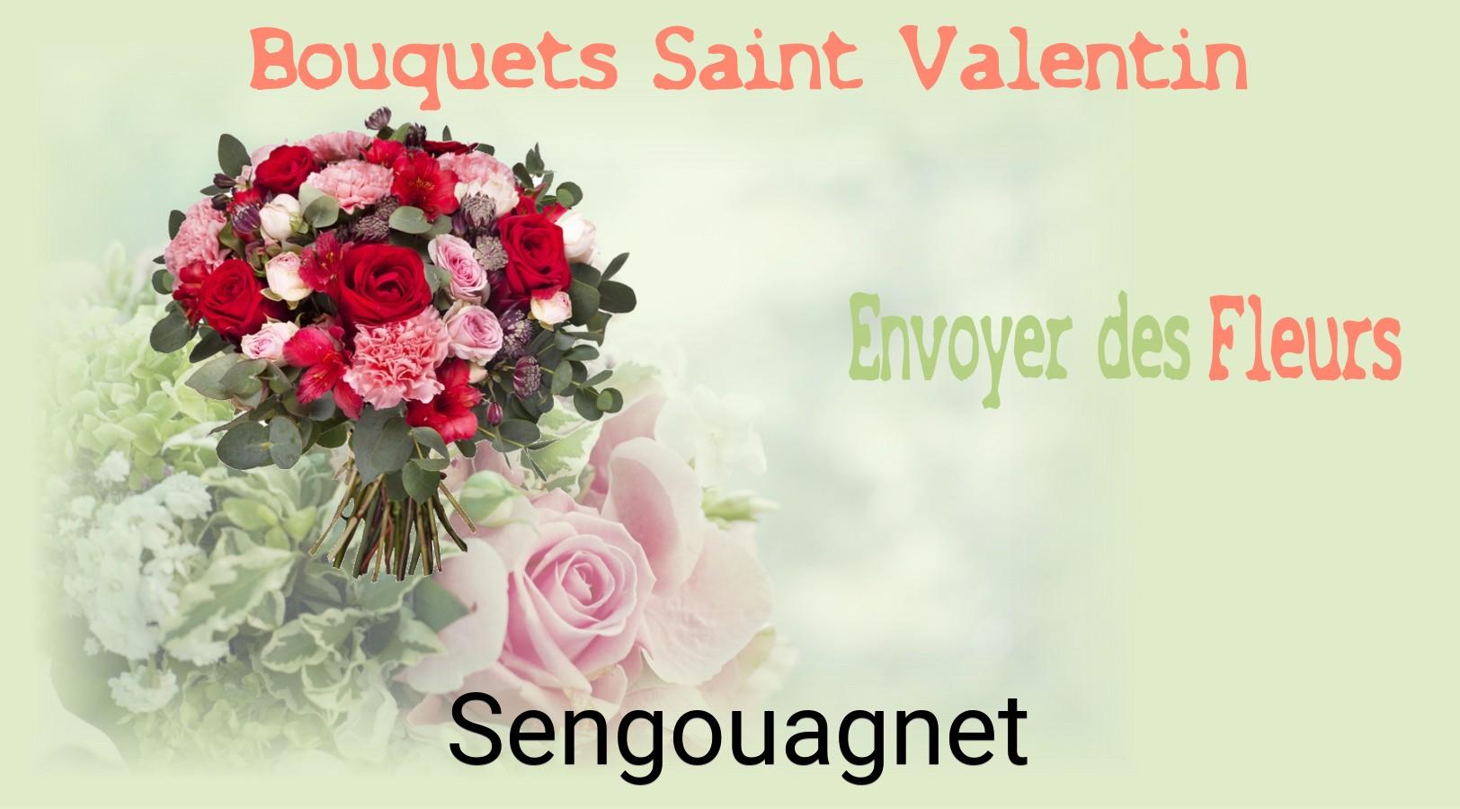 Roses de Saint-Valentin livrées à Sengouagnet