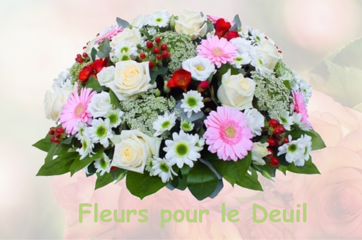 fleurs deuil SENGOUAGNET